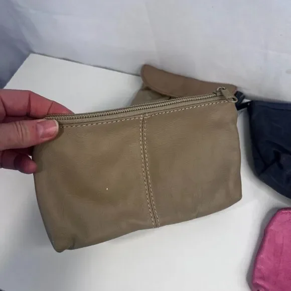 Lot of 6 Small Cosmetic Change Purses Pouches Bags (1 is a BAGGU pouch) - Picture 4 of 14